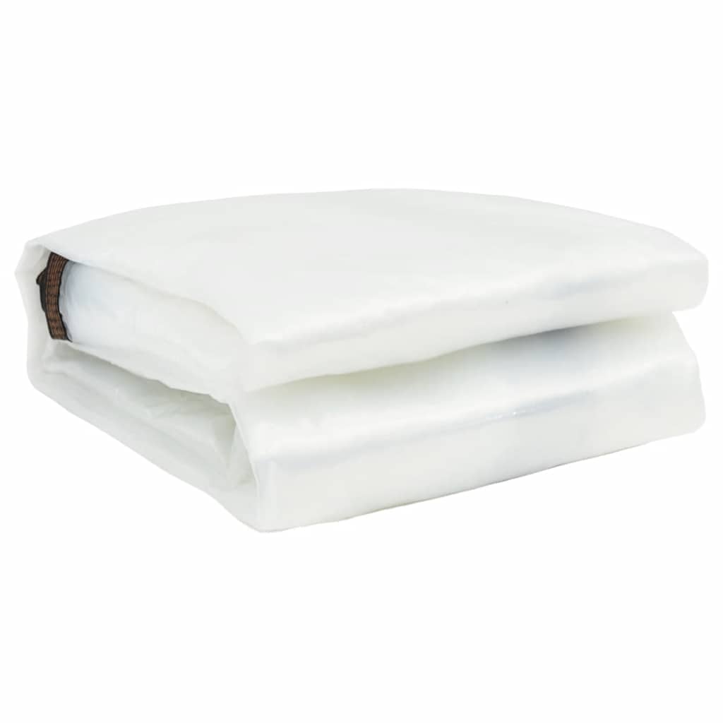 Thumbnail - vidaXL Transparente Plane mit Ösen 1x8 m Polyethylen