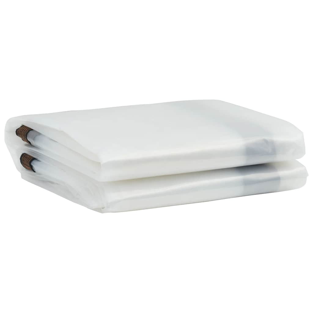 Thumbnail - vidaXL Transparente Plane mit Ösen 2x12 m Polyethylen