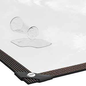 Čirá plachta s oky 2x12 m polyethylen - obrázek 4