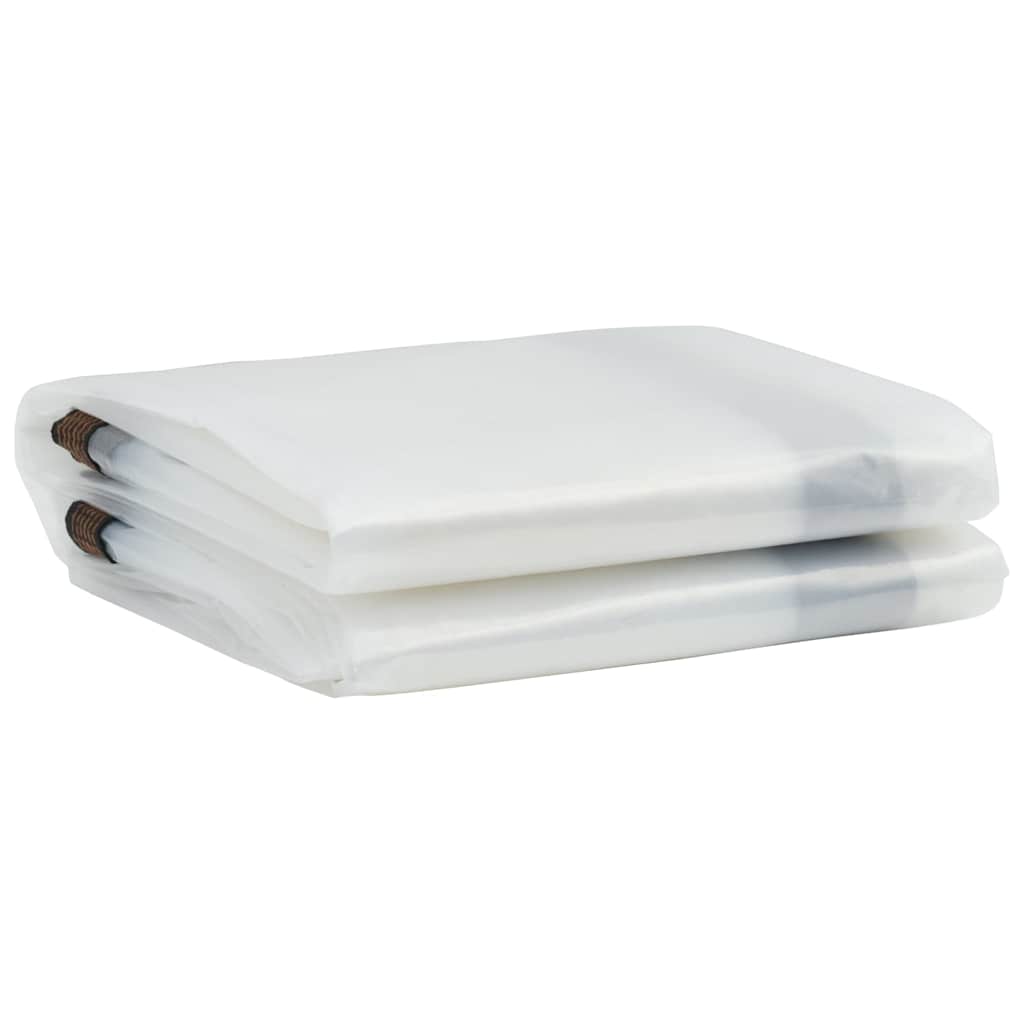 Thumbnail - vidaXL Transparente Plane mit Ösen 3x8 m Polyethylen