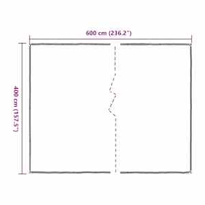 Čirá plachta s oky 4x6 m polyethylen - obrázek 10