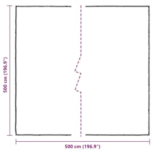 Čirá plachta s oky 5x5 m polyethylen - obrázek 10