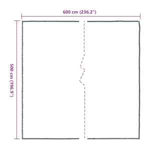 Čirá plachta s oky 5x6 m polyethylen - obrázek 10