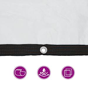 Čirá plachta s oky 12x12 m polyethylen - obrázek 10