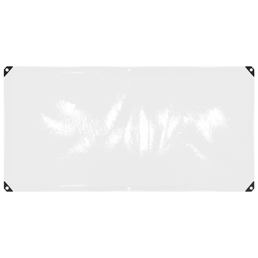 Thumbnail - vidaXL Transparente Plane mit Ösen 1x2 m PVC