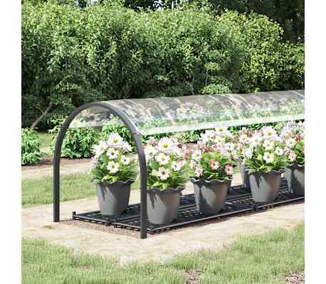 vidaXL Clear Tarpaulin with Eyelets 1x4 m PVC