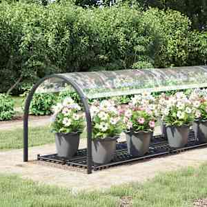 vidaXL Clear Tarpaulin with Eyelets 1x4 m PVC