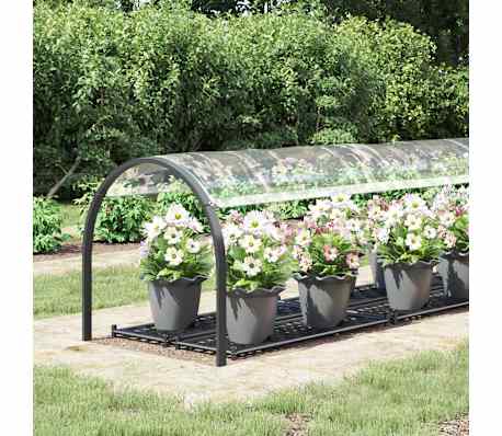 vidaXL Prozirna cerada s u&scaron;icama 1x5 m PVC