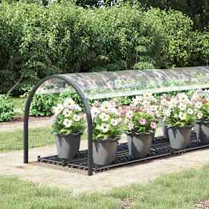 vidaXL Prozirna cerada s u&scaron;icama 1x5 m PVC