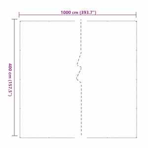 Čirá plachta s oky 4x10 m PVC - obrázek 10