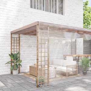 Čirá plachta s oky 8x8 m PVC - obrázek 2