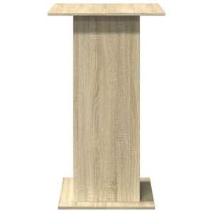 Barový stůl s úložným prostorem dub sonoma 60 x 60 x 102 cm - obrázek 5