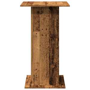 Barový stůl s úložným prostorem old wood 60 x 60 x 102 cm - obrázek 5