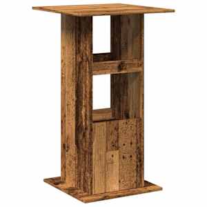 Barový stůl s úložným prostorem old wood 60 x 60 x 102 cm - obrázek 6