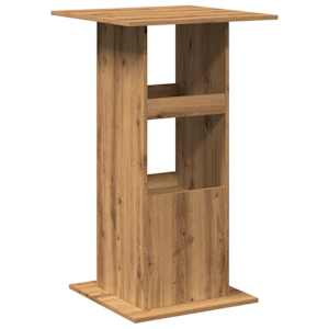Barový stůl s úložným prostorem dub artisan 60 x 60 x 102 cm - obrázek 6