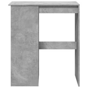 Barový stůl s regály betonově šedý 90x47,5x103,5 cm kompozit - obrázek 4