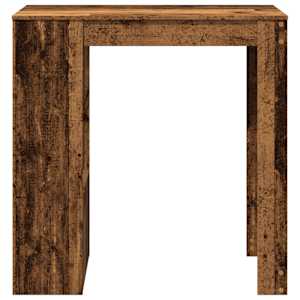 Barový stůl s regály old wood 102x50x103,5 cm kompozitní dřevo - obrázek 4