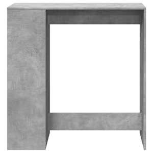 Barový stůl s regály betonově šedý 101 x 40 x 103,5 cm kompozit - obrázek 4
