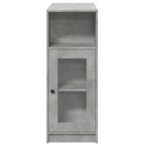 Barový stůl s regály betonově šedý 101 x 40 x 103,5 cm kompozit - obrázek 6