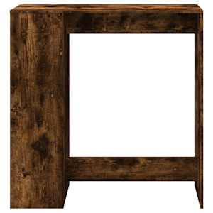 Barový stůl s regály kouřový dub 101 x 40 x 103,5 cm kompozit - obrázek 4