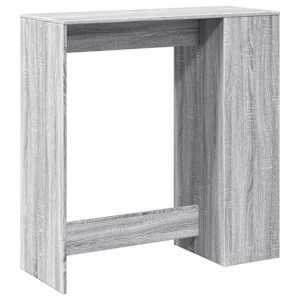 Barový stůl s regály šedý sonoma 101 x 40 x 103,5 cm kompozit - obrázek 7