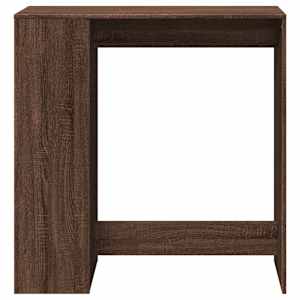 Barový stůl s regály hnědý dub 101 x 40 x 103,5 cm kompozit - obrázek 4