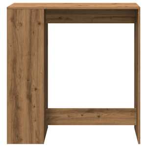 Barový stůl s regály dub artisan 101 x 40 x 103,5 cm kompozit - obrázek 4