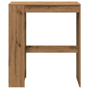 Barový stůl s regály dub artisan 90 x 40 x 103,5 cm kompozit - obrázek 4