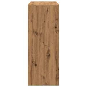 Barový stůl s regály dub artisan 90 x 40 x 103,5 cm kompozit - obrázek 5