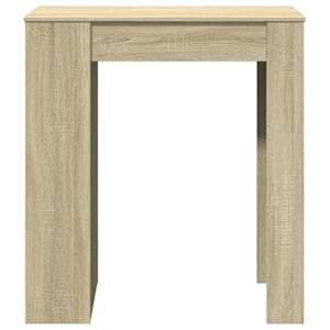 Barový stůl s regály dub sonoma 95 x 47 x 103,5 cm kompozit - obrázek 4
