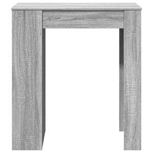 Barový stůl s regály šedý sonoma 95 x 47 x 103,5 cm kompozit - obrázek 4