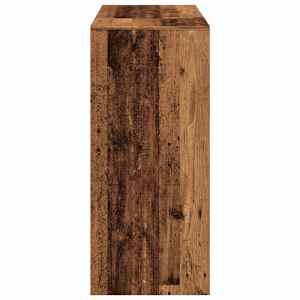 Barový stůl s policí old wood 124x46x103,5 cm kompozitní dřevo - obrázek 5
