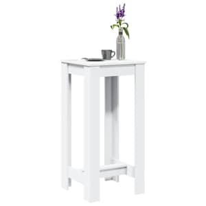 vidaXL baarilaud, valge, 51 x 50 x 103,5 cm, tehispuit