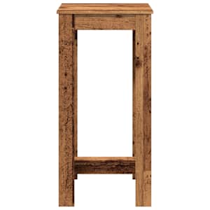 Barový stůl old wood 51 x 50 x 103,5 cm kompozitní dřevo - obrázek 4