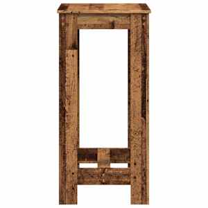 Barový stůl old wood 51 x 50 x 103,5 cm kompozitní dřevo - obrázek 6