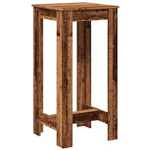 Barový stůl old wood 51 x 50 x 103,5 cm kompozitní dřevo - obrázek 5