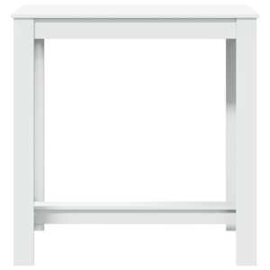 Barový stůl bílý 102 x 50 x 103,5 cm kompozitní dřevo - obrázek 4