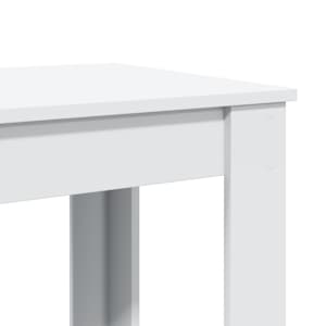 Barový stůl bílý 102 x 50 x 103,5 cm kompozitní dřevo - obrázek 7