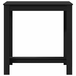 Barový stůl černý 102 x 50 x 103,5 cm kompozitní dřevo - obrázek 4