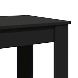 Barový stůl černý 102 x 50 x 103,5 cm kompozitní dřevo - obrázek 7