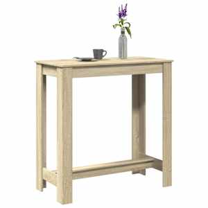 Barový stůl dub sonoma 102 x 50 x 103,5 cm kompozitní dřevo - obrázek 1