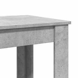 Barový stůl betonově šedý 102 x 50 x 103,5 cm kompozitní dřevo - obrázek 7