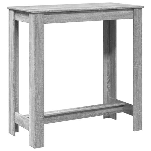 vidaXL baarilaud, hall Sonoma tamm, 102 x 50 x 103,5 cm tehispuit