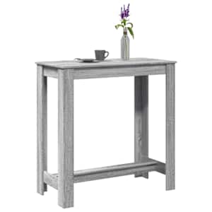 Barový stůl šedý sonoma 102 x 50 x 103,5 cm kompozitní dřevo - obrázek 1