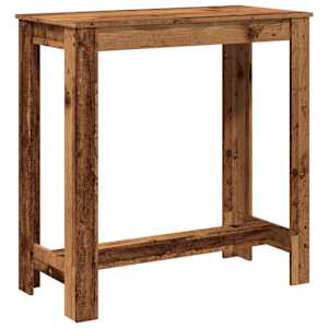 Barový stůl old wood 102 x 50 x 103,5 cm kompozitní dřevo - obrázek 5