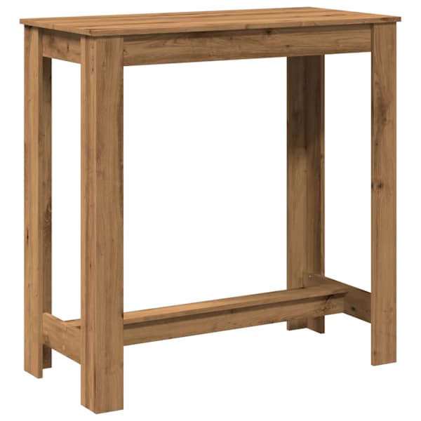 vidaXL baarilaud, k&auml;sit&ouml;&ouml;tamm, 102 x 50 x 103,5 cm, tehispuit