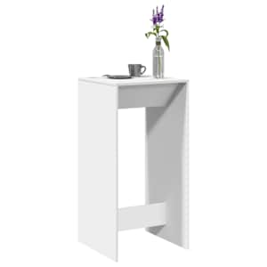 vidaXL baarilaud, valge, 51 x 50 x 103,5 cm, tehispuit