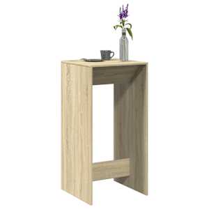 Barový stůl dub sonoma 51 x 50 x 103,5 cm kompozitní dřevo - obrázek 1