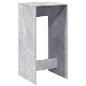 Barový stůl betonově šedý 51 x 50 x 103,5 cm kompozitní dřevo - obrázek 6