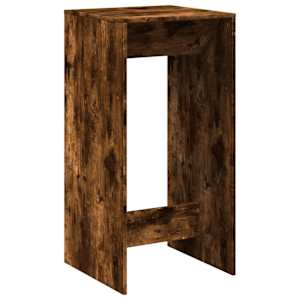 Barový stůl kouřový dub 51 x 50 x 103,5 cm kompozitní dřevo - obrázek 2